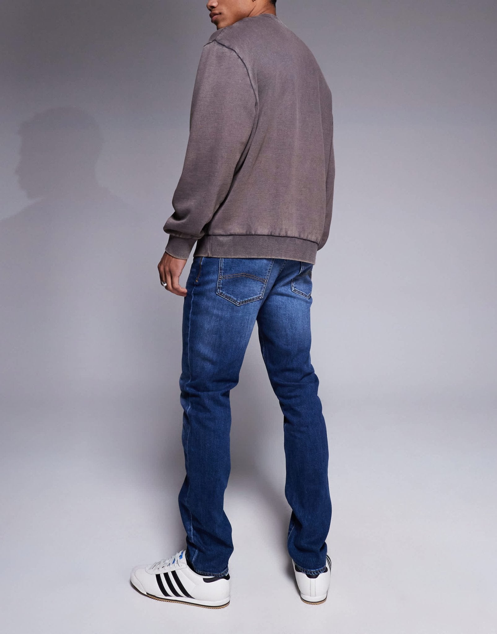Armani Exchange skinny jeans in mid wash blue - ASOS Sample Sale EU Store