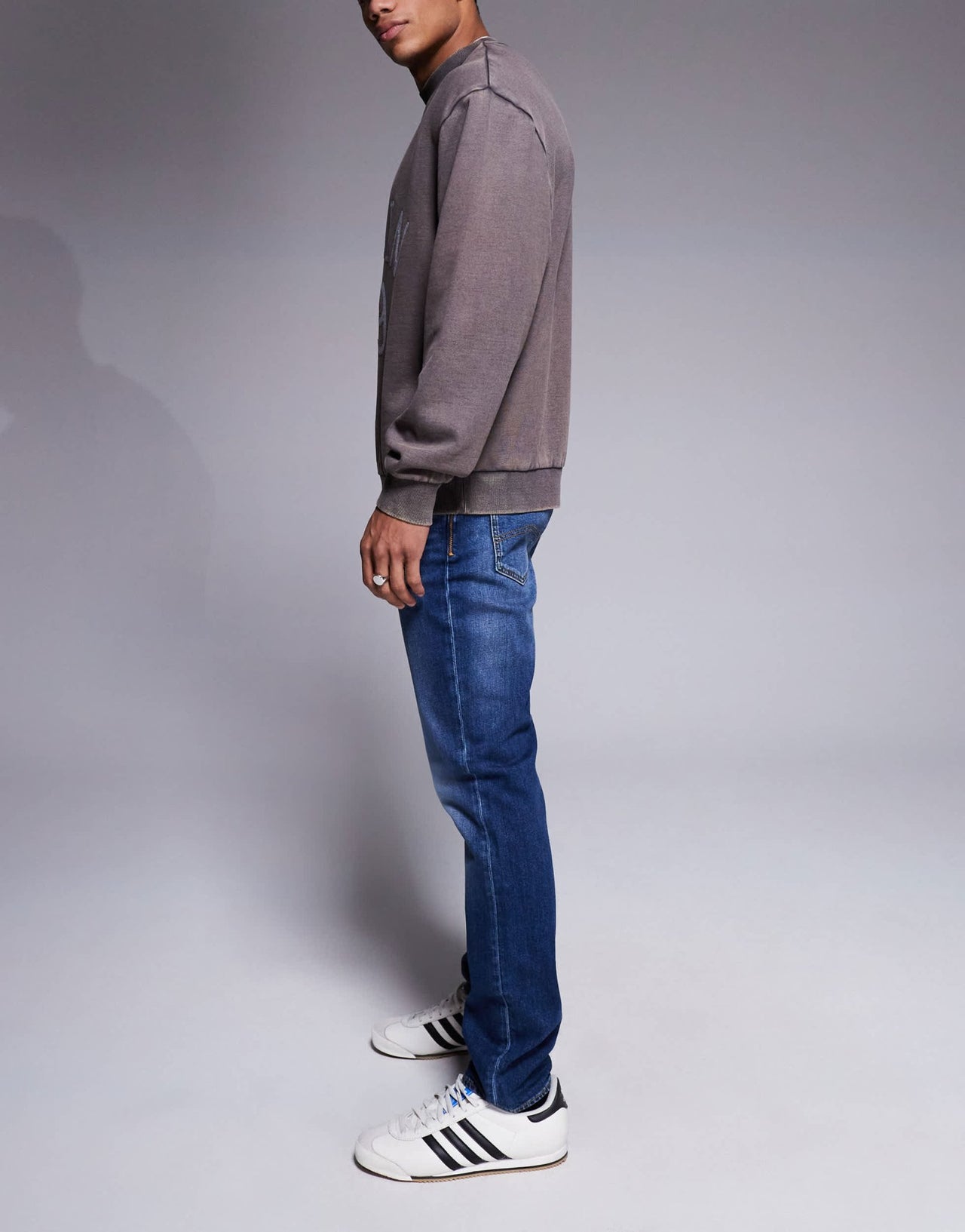 Armani Exchange skinny jeans in mid wash blue - ASOS Sample Sale EU Store