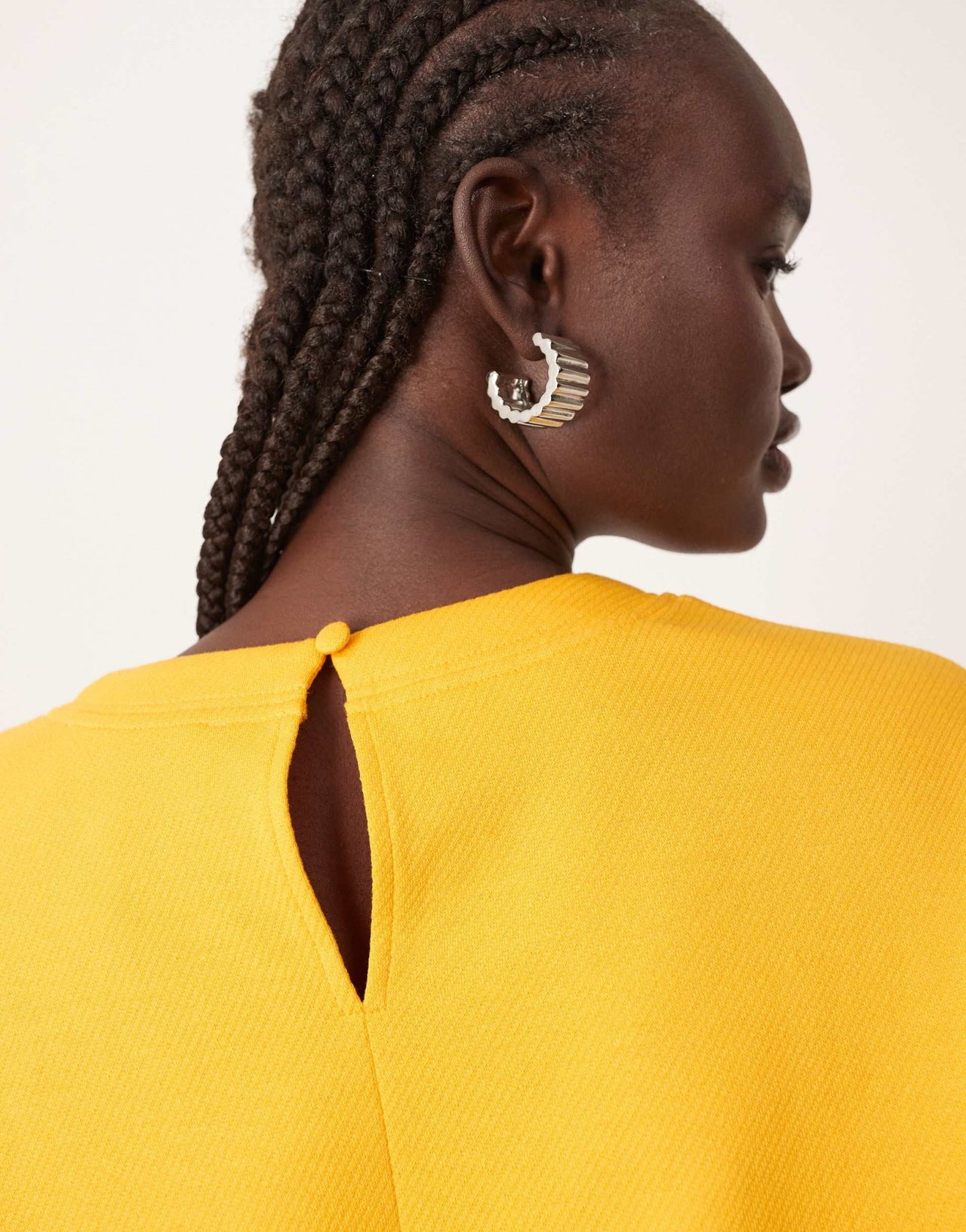ARRANGE premium heavy weight textured jersey oversized t-shirt co - ord in mango - ASOS Sample Sale EU Store