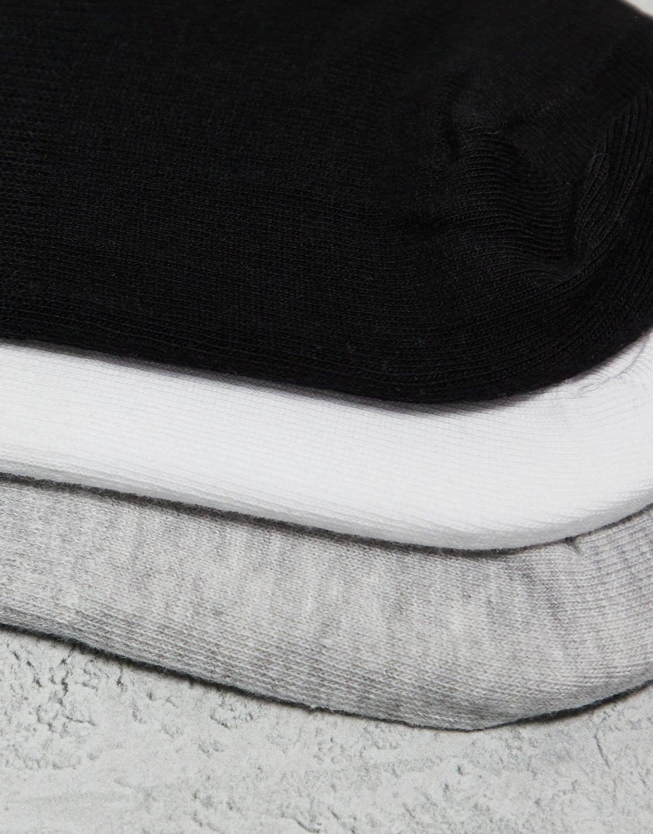 ASOS DESIGN 5 pack invisible liner socks in multiple colours - ASOS Sample Sale EU Store
