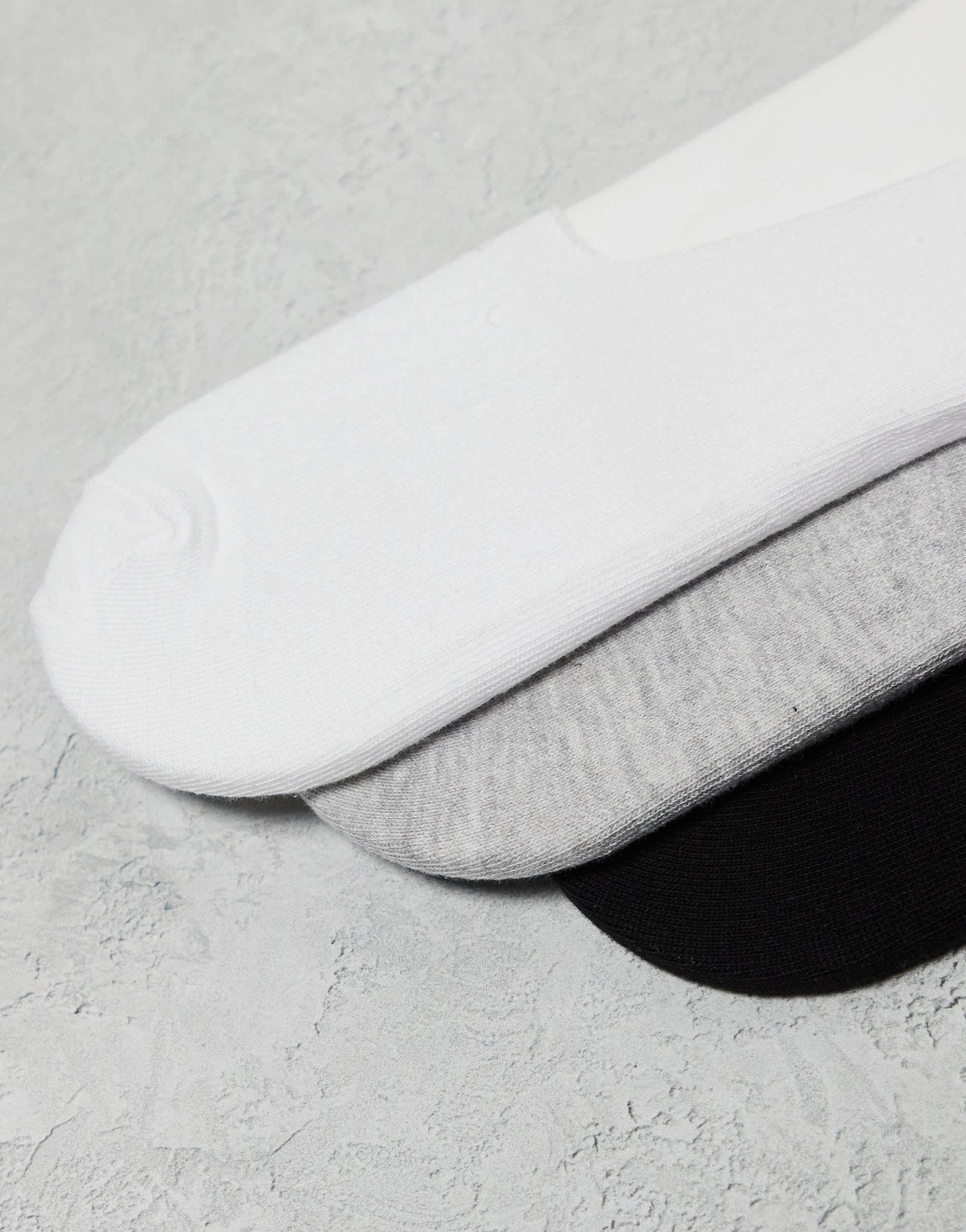 ASOS DESIGN 5 pack invisible liner socks in multiple colours - ASOS Sample Sale EU Store