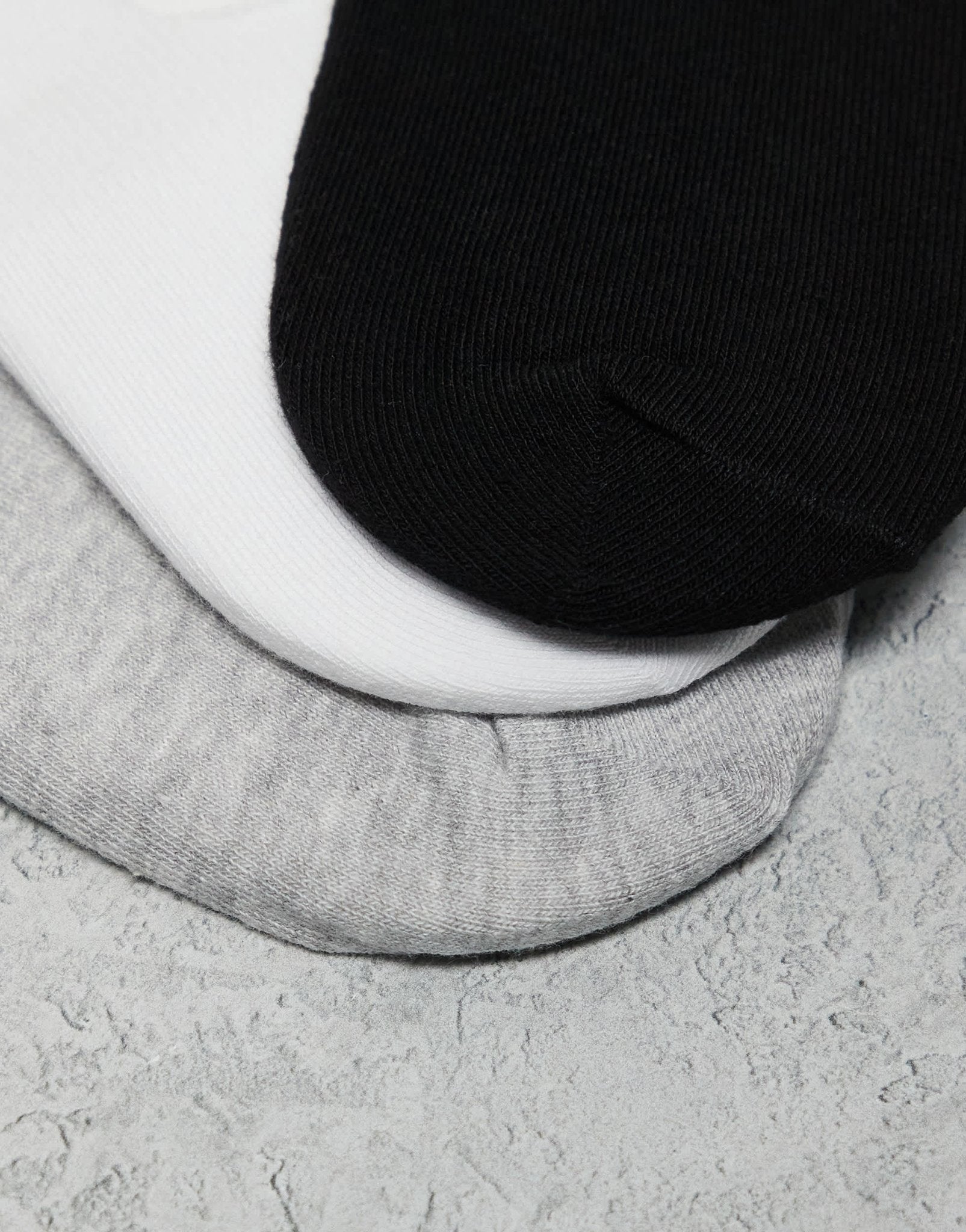 ASOS DESIGN 5 pack invisible liner socks in multiple colours - ASOS Sample Sale EU Store