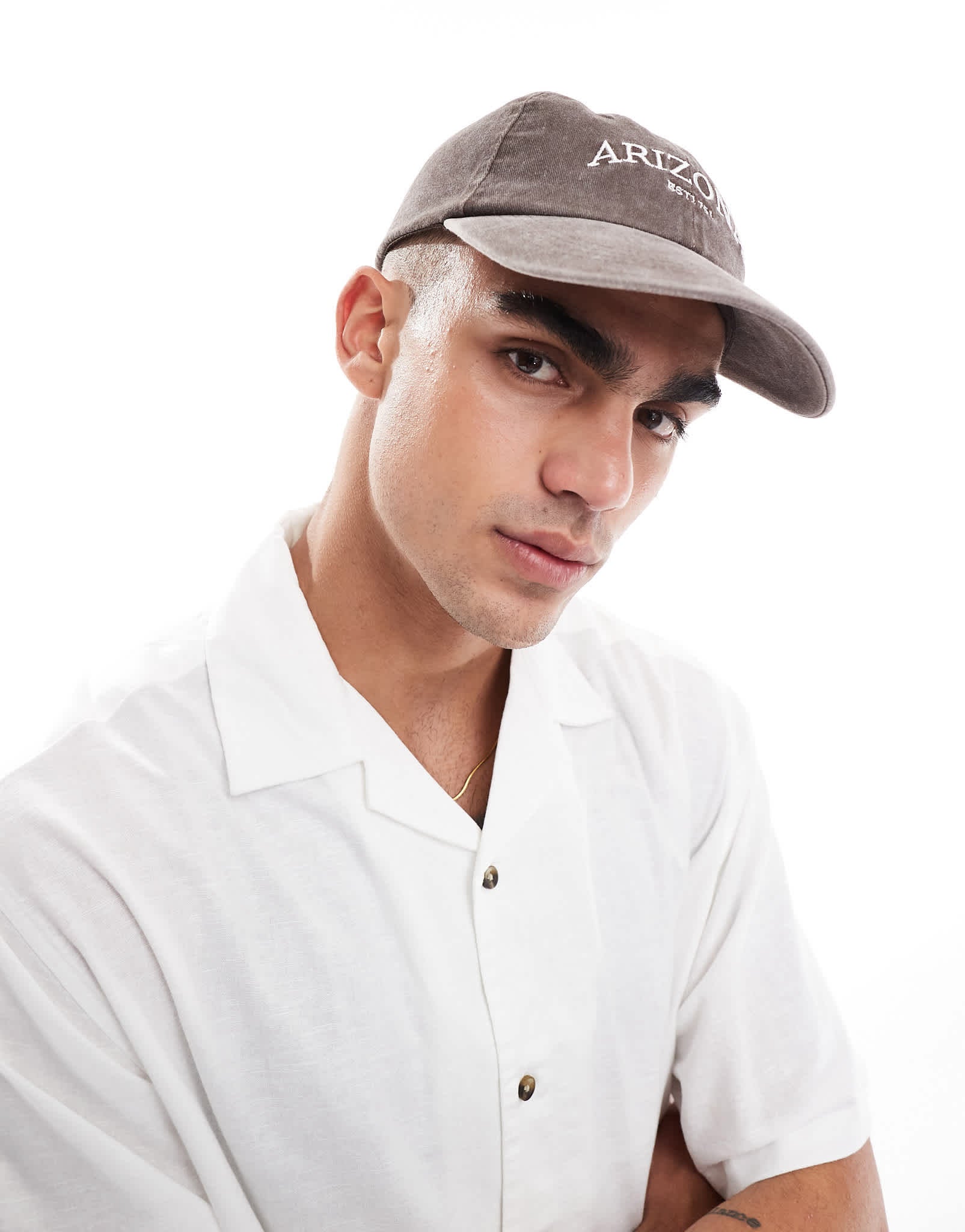 ASOS DESIGN boxy oversized linen blend shirt with revere collar in white - ASOS Sample Sale EU Store