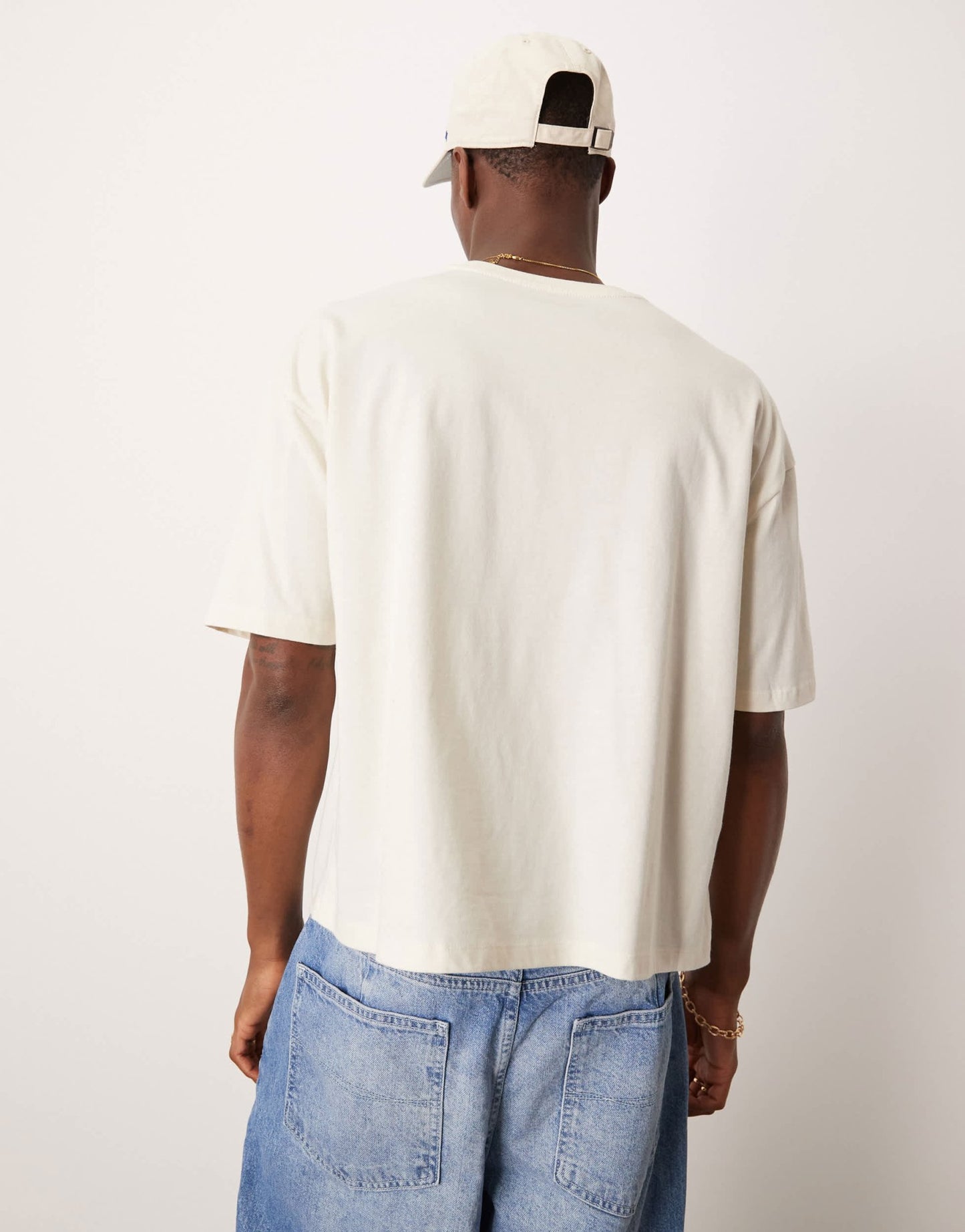 ASOS DESIGN boxy oversized t-shirt with scenic graphic in cream - ASOS Sample Sale EU Store