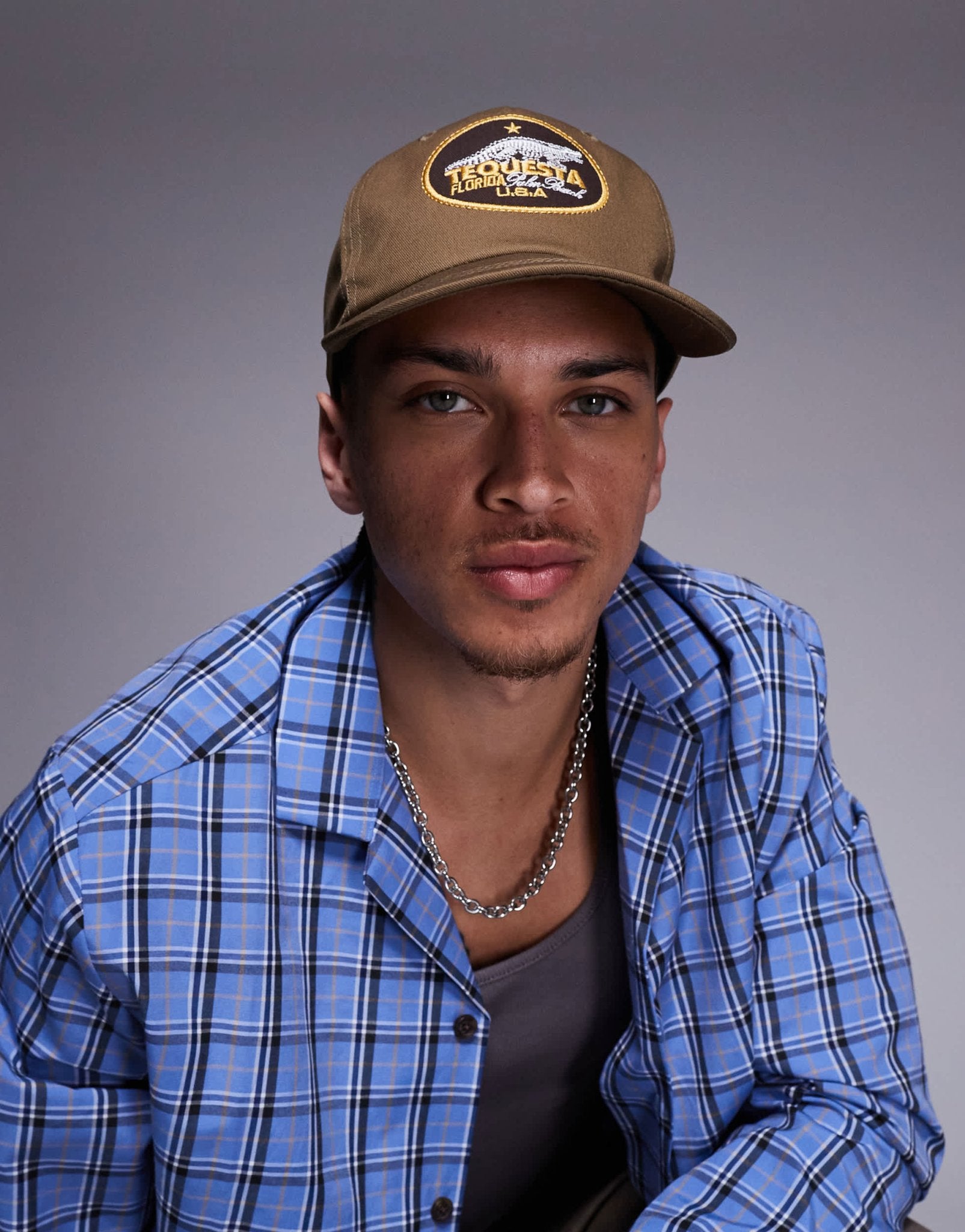 ASOS DESIGN cap with scorpion embroidery in mink - ASOS Sample Sale EU Store