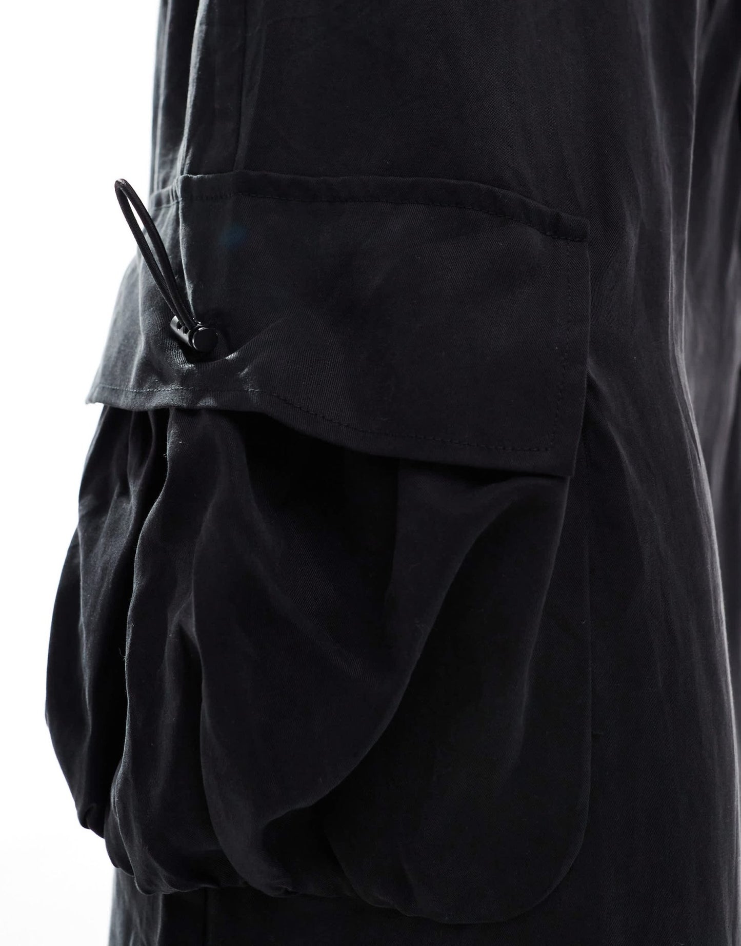 ASOS DESIGN cargo maxi skirt in black - ASOS Sample Sale EU Store
