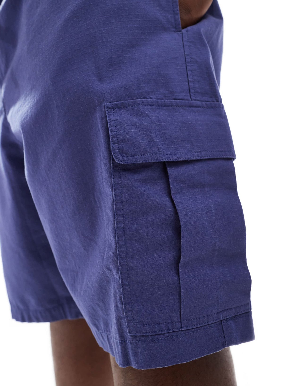 ASOS DESIGN cargo short in blue - ASOS Sample Sale EU Store