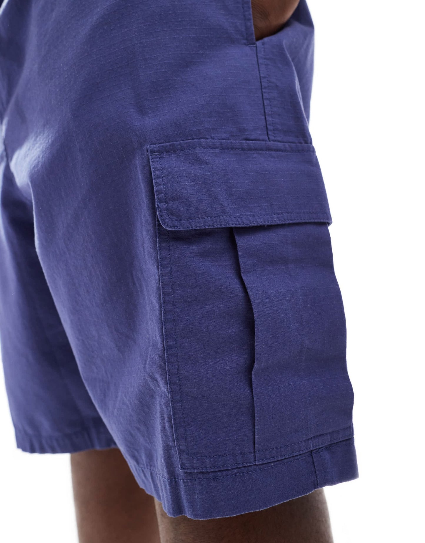 ASOS DESIGN cargo short in blue - ASOS Sample Sale EU Store