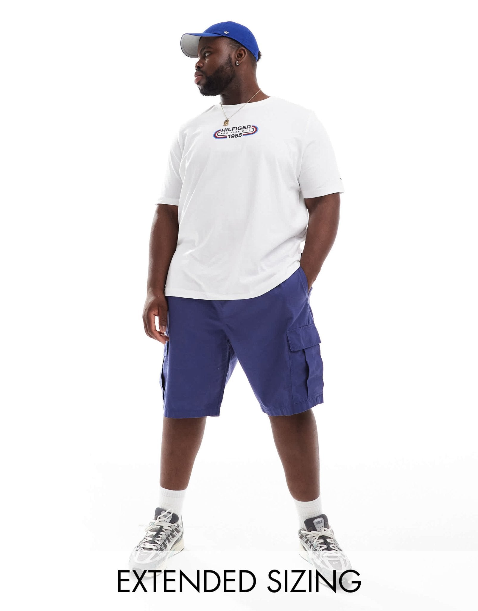 ASOS DESIGN cargo short in blue - ASOS Sample Sale EU Store