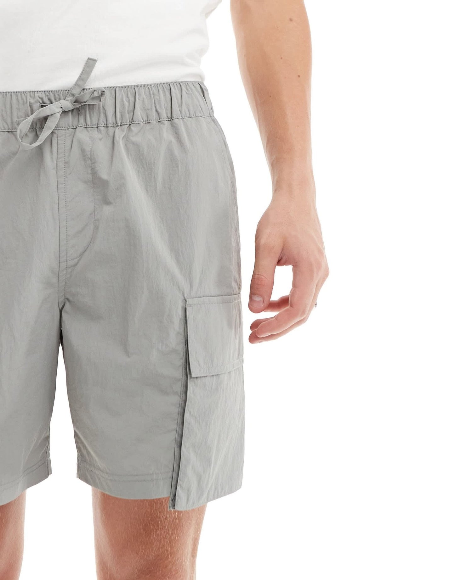 ASOS DESIGN cargo shorts in grey - ASOS Sample Sale EU Store
