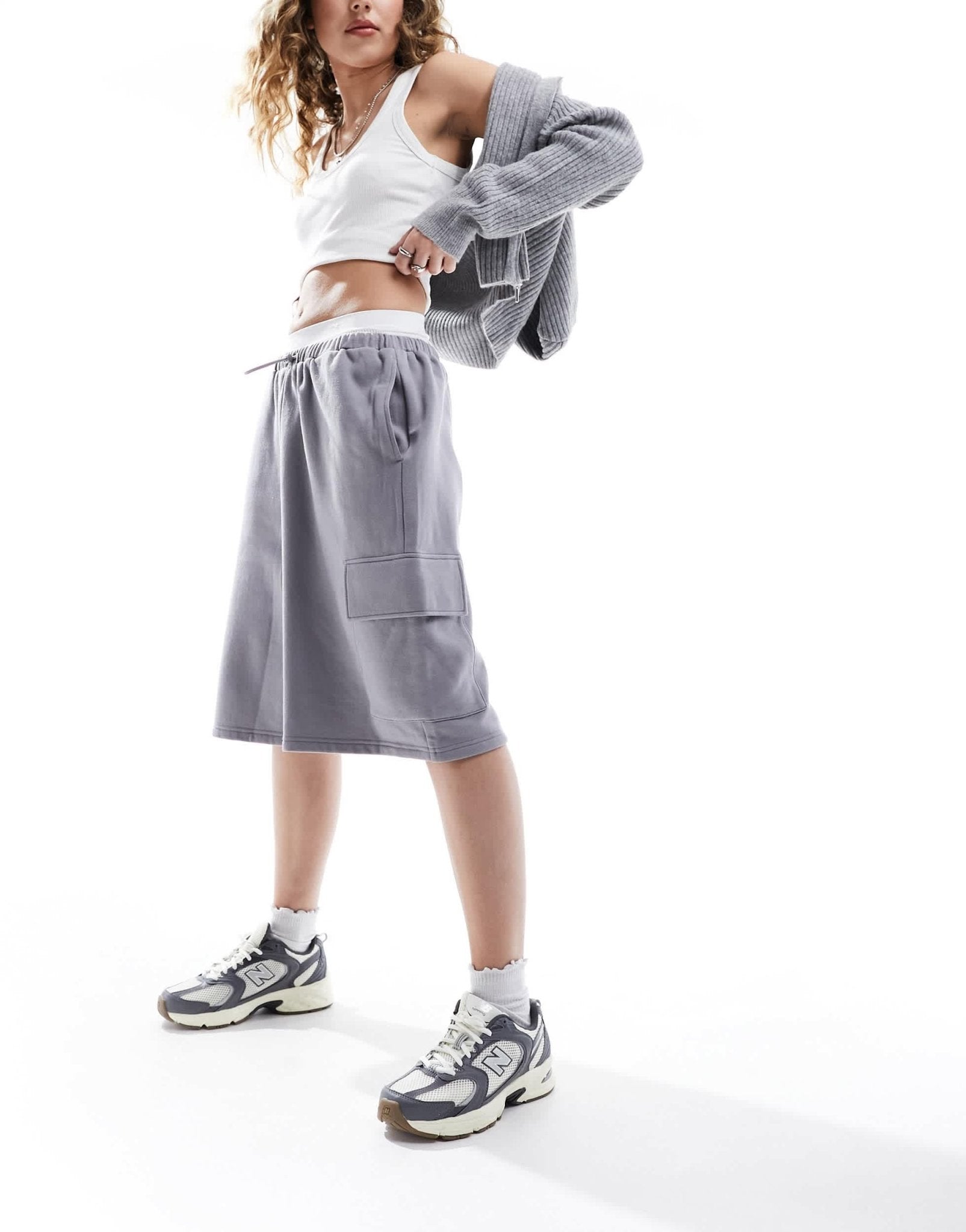 ASOS DESIGN cargo shorts in grey - ASOS Sample Sale EU Store