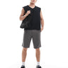 Short chino ASOS DESIGN en charbon