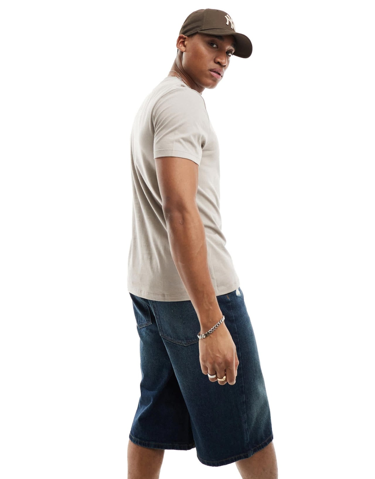 ASOS DESIGN essential 2 pack crew neck t-shirts in brown - ASOS Sample Sale EU Store