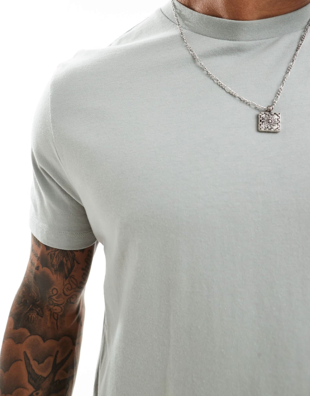 ASOS DESIGN essential crew neck t-shirt in light green - ASOS Sample Sale EU Store