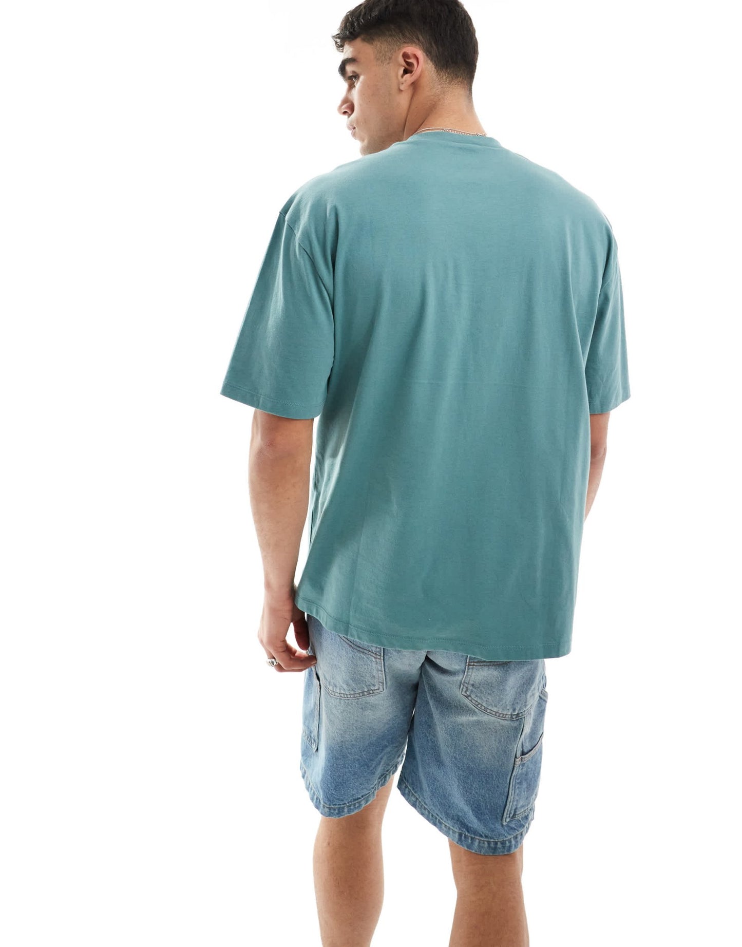 ASOS DESIGN essential oversized t-shirt in blue - ASOS Sample Sale EU Store