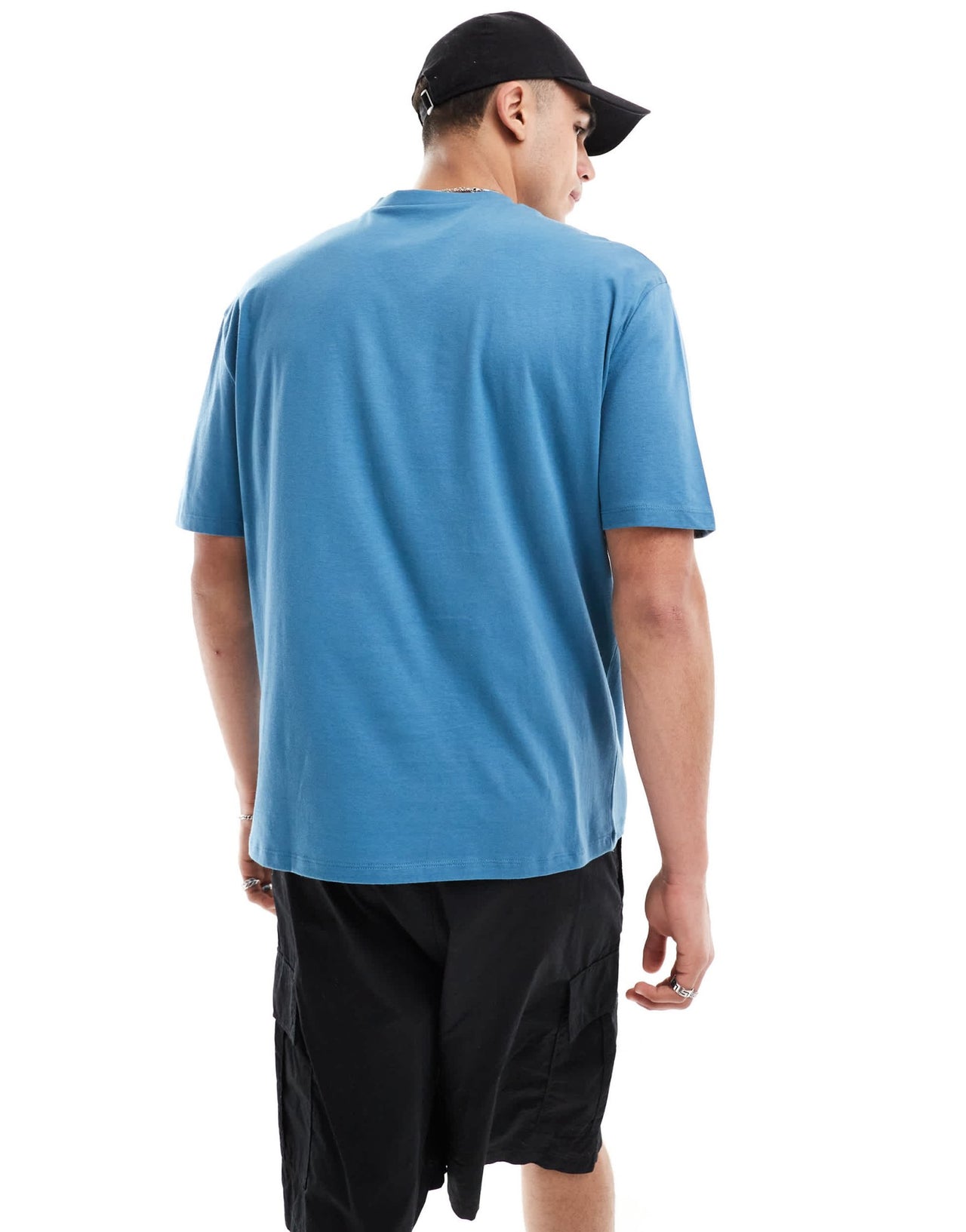 ASOS DESIGN essential oversized t-shirt in blue - ASOS Sample Sale EU Store