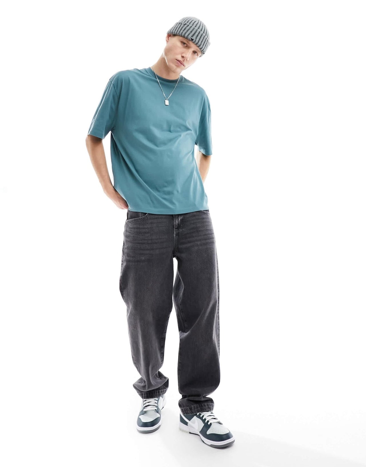 ASOS DESIGN essential oversized t-shirt in green - ASOS Sample Sale EU Store