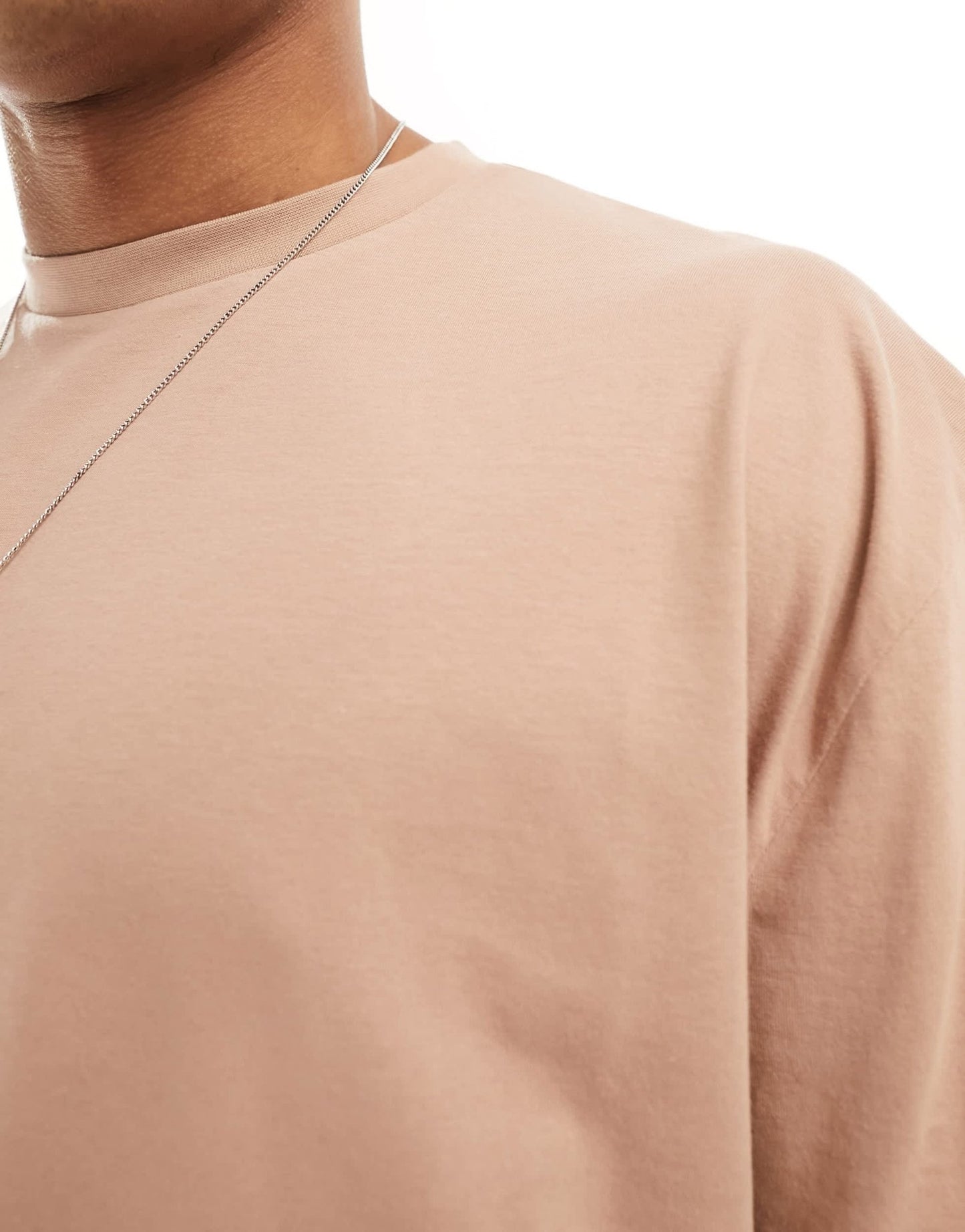ASOS DESIGN essential oversized t-shirt in light brown - ASOS Sample Sale EU Store