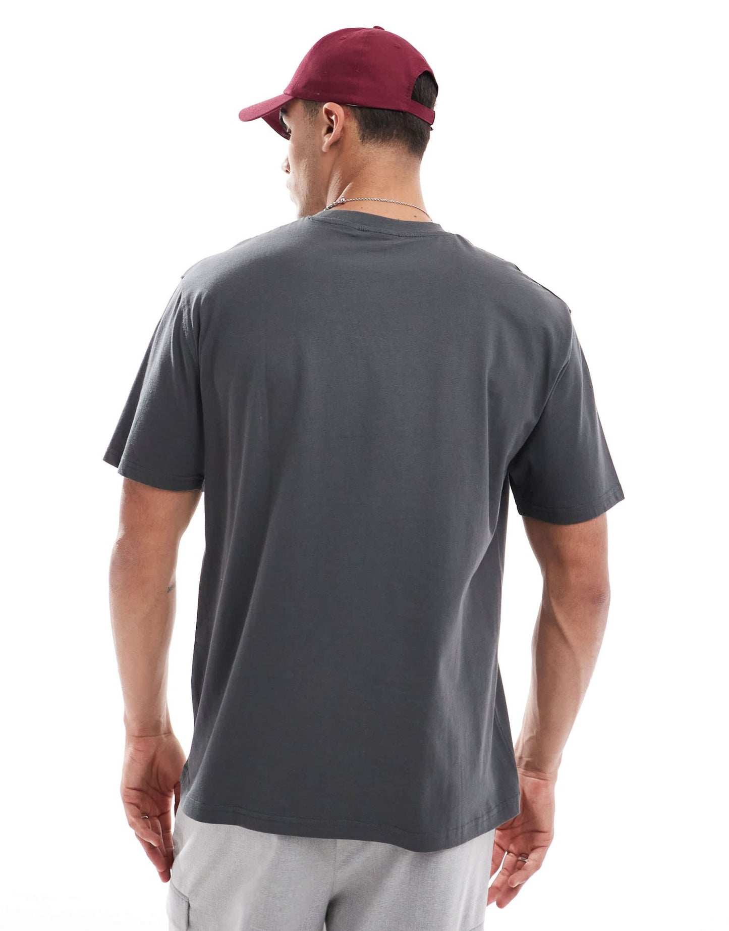 ASOS DESIGN essentials relaxed t-shirt in charcoal - ASOS Sample Sale EU Store