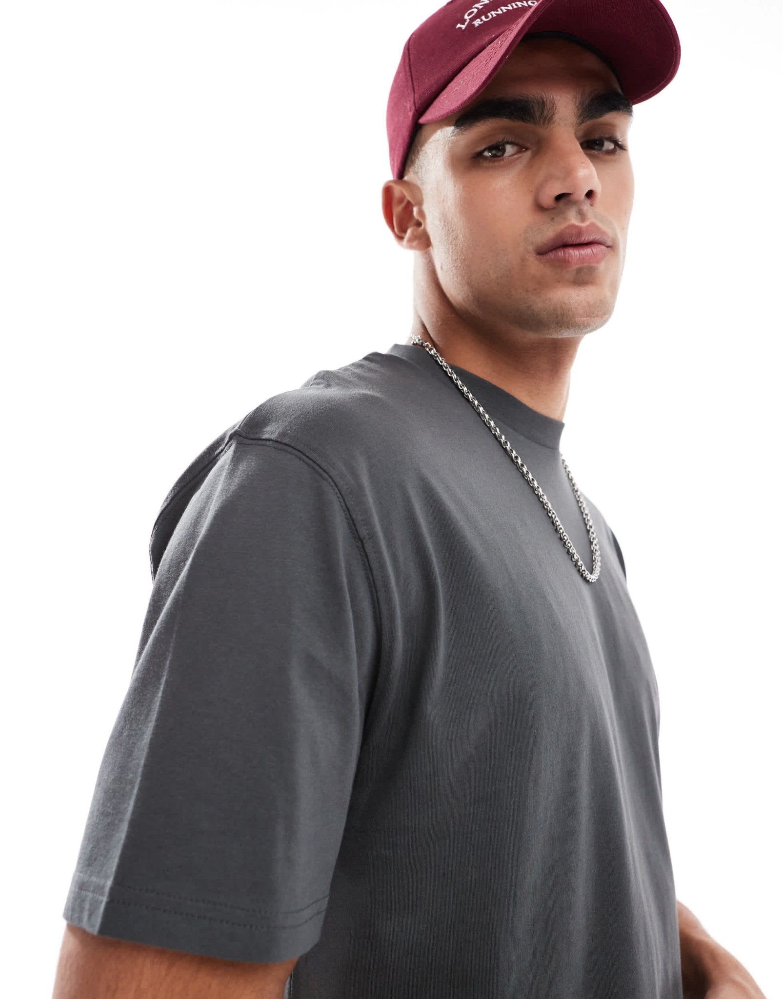 ASOS DESIGN essentials relaxed t-shirt in charcoal - ASOS Sample Sale EU Store