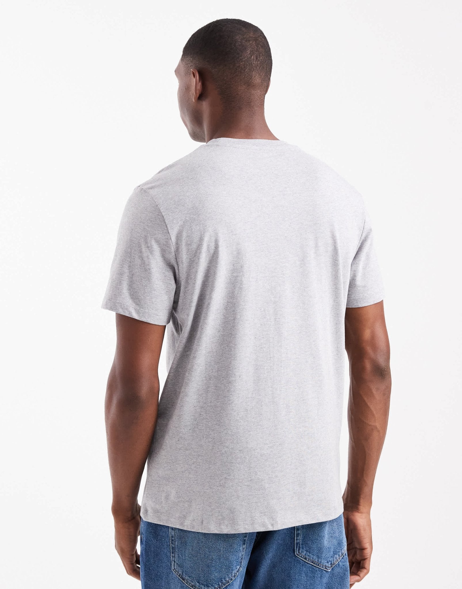 ASOS DESIGN Essentials t-shirt with regular fit in grey marl - ASOS Sample Sale EU Store