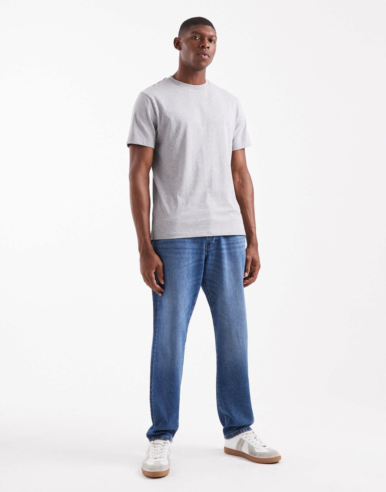 ASOS DESIGN Essentials t-shirt with regular fit in grey marl - ASOS Sample Sale EU Store