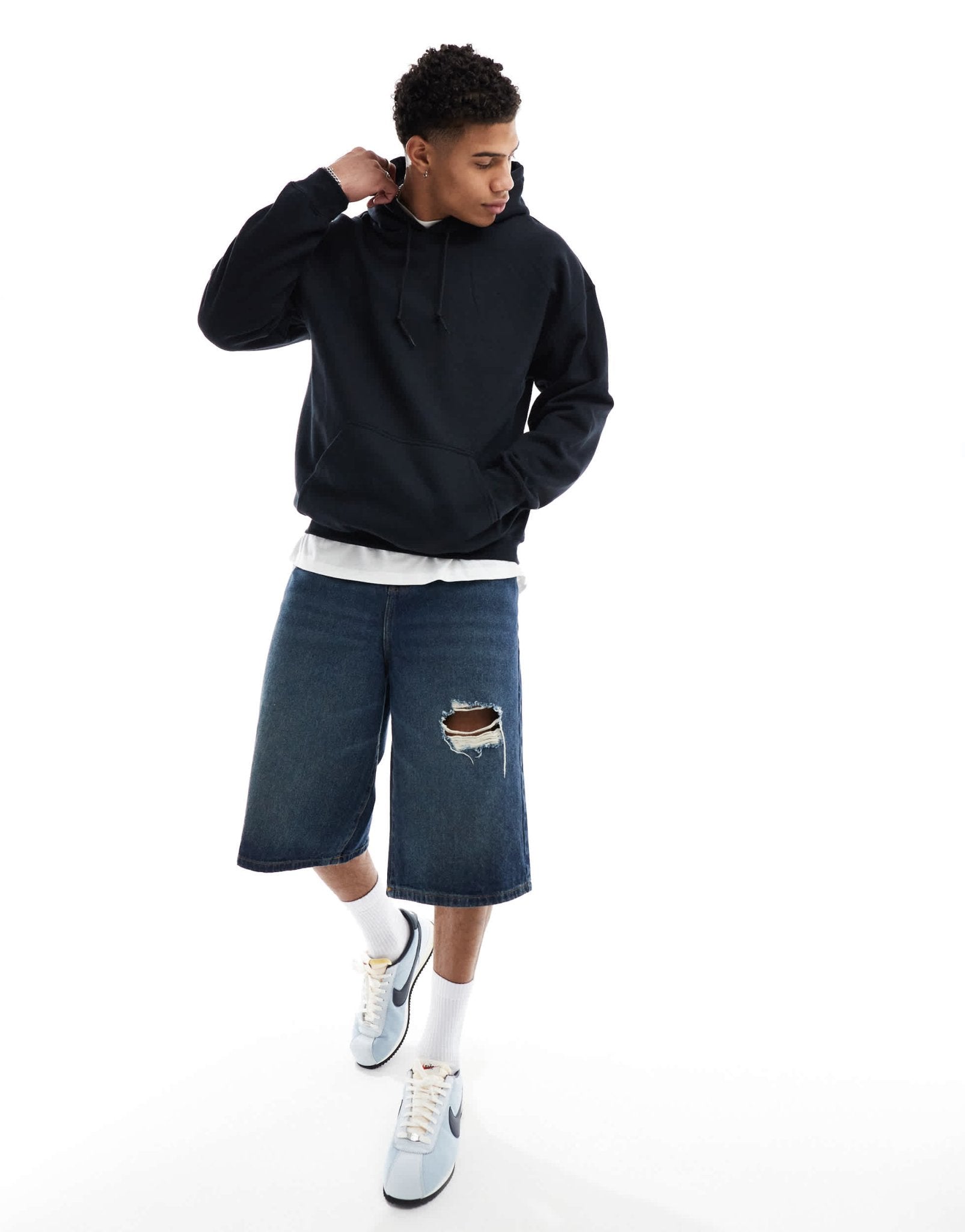 ASOS DESIGN hoodie with prints in black - ASOS Sample Sale EU Store