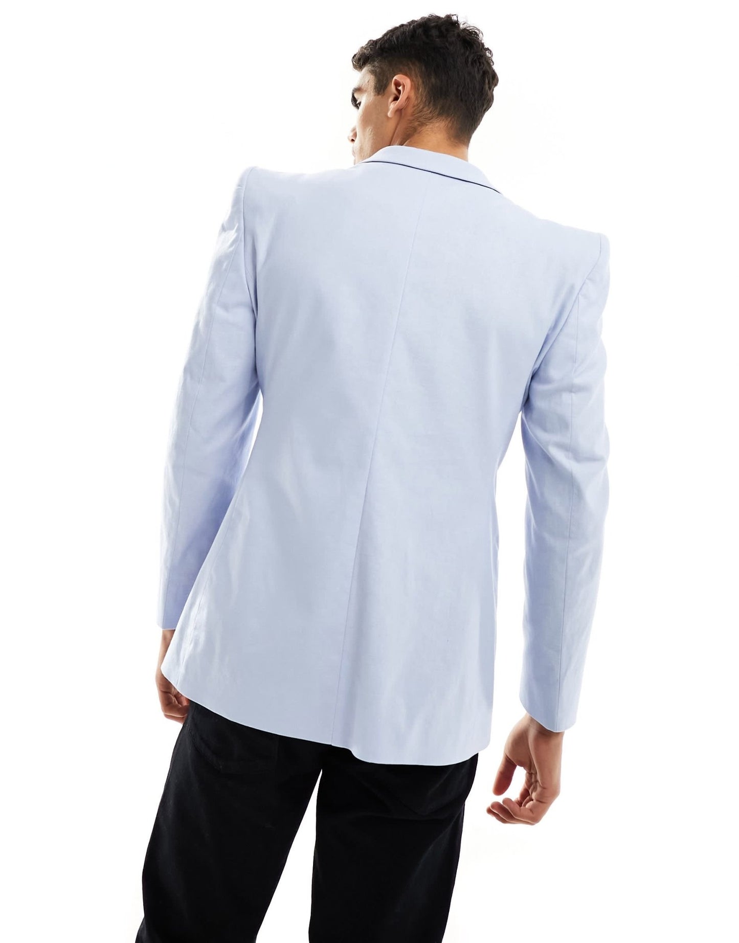 ASOS DESIGN linen mix pagoda blazer - ASOS Sample Sale EU Store