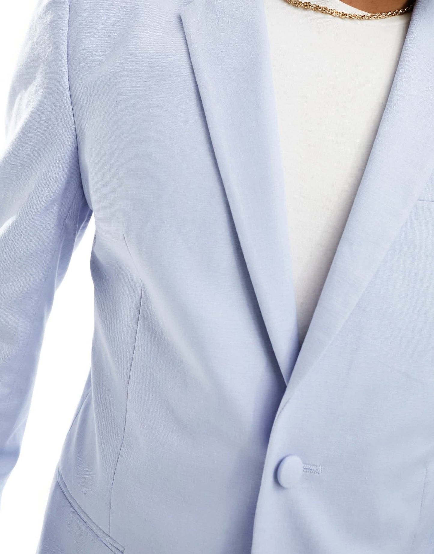 ASOS DESIGN linen mix pagoda blazer - ASOS Sample Sale EU Store