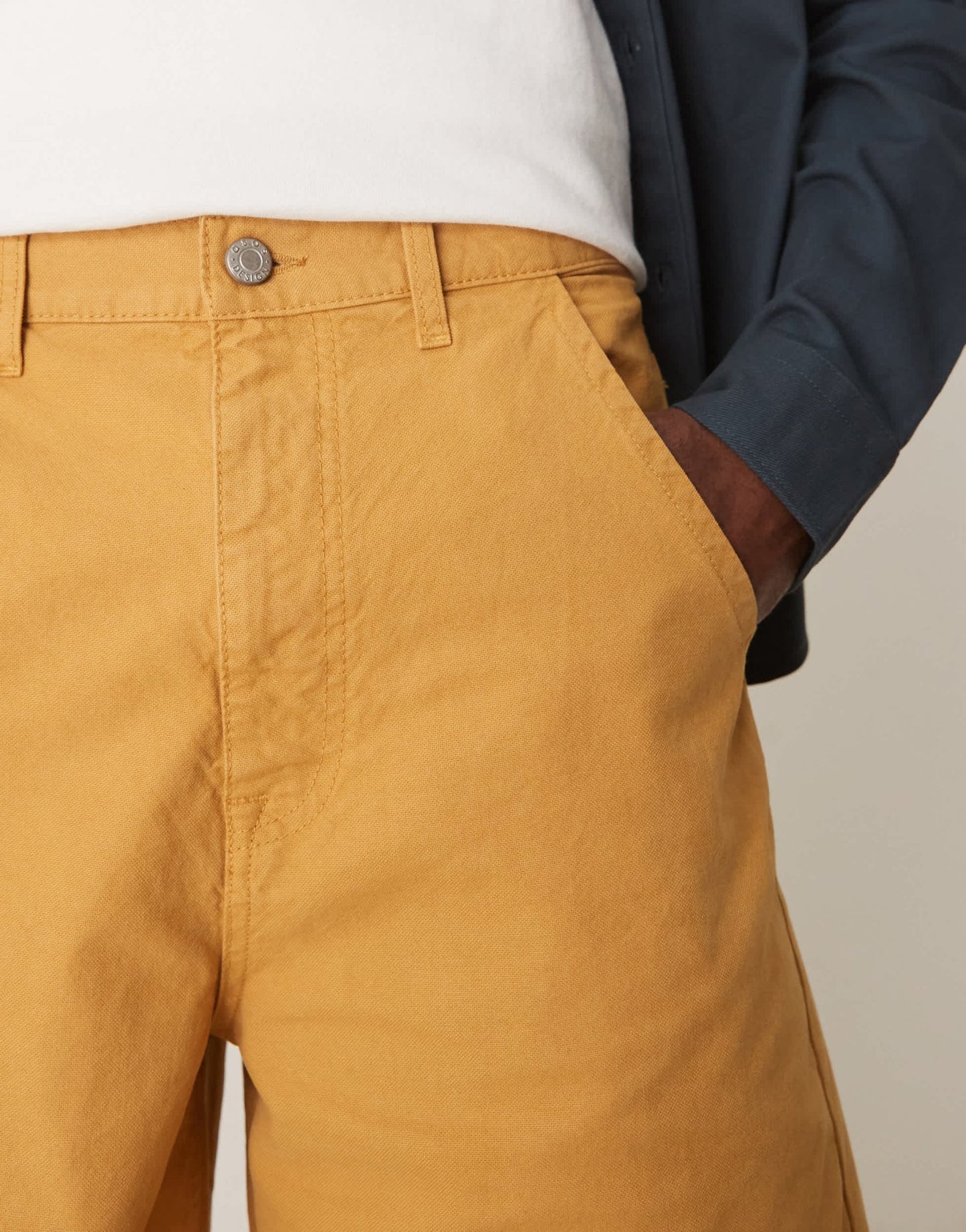 ASOS DESIGN long length shorts in tan - ASOS Sample Sale EU Store