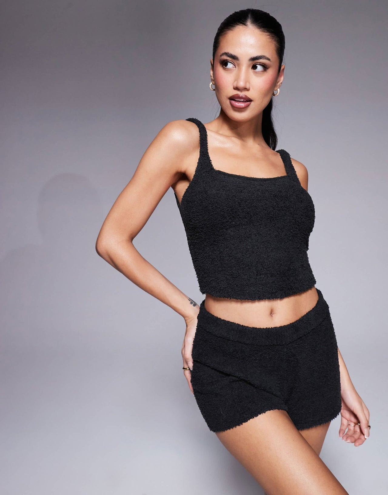 ASOS DESIGN lounge sock vest in black - ASOS Sample Sale EU Store
