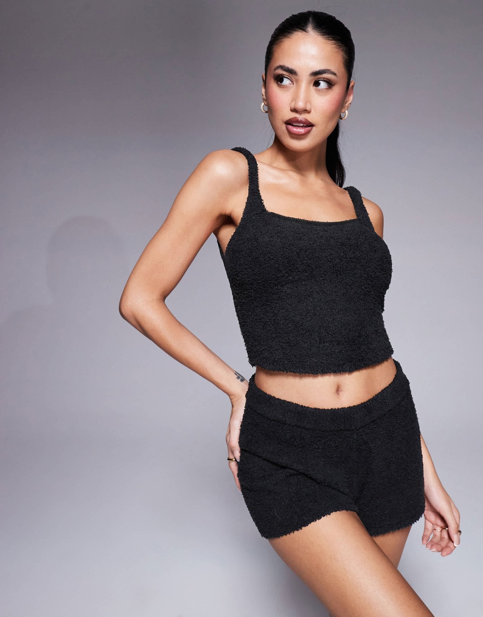 ASOS DESIGN lounge sock vest in black - ASOS Sample Sale EU Store