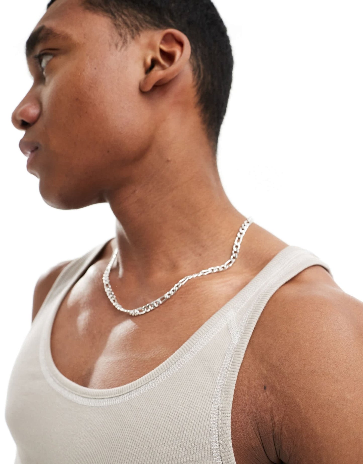 ASOS DESIGN muscle fit vest with scoop neck in stone - ASOS Sample Sale EU Store