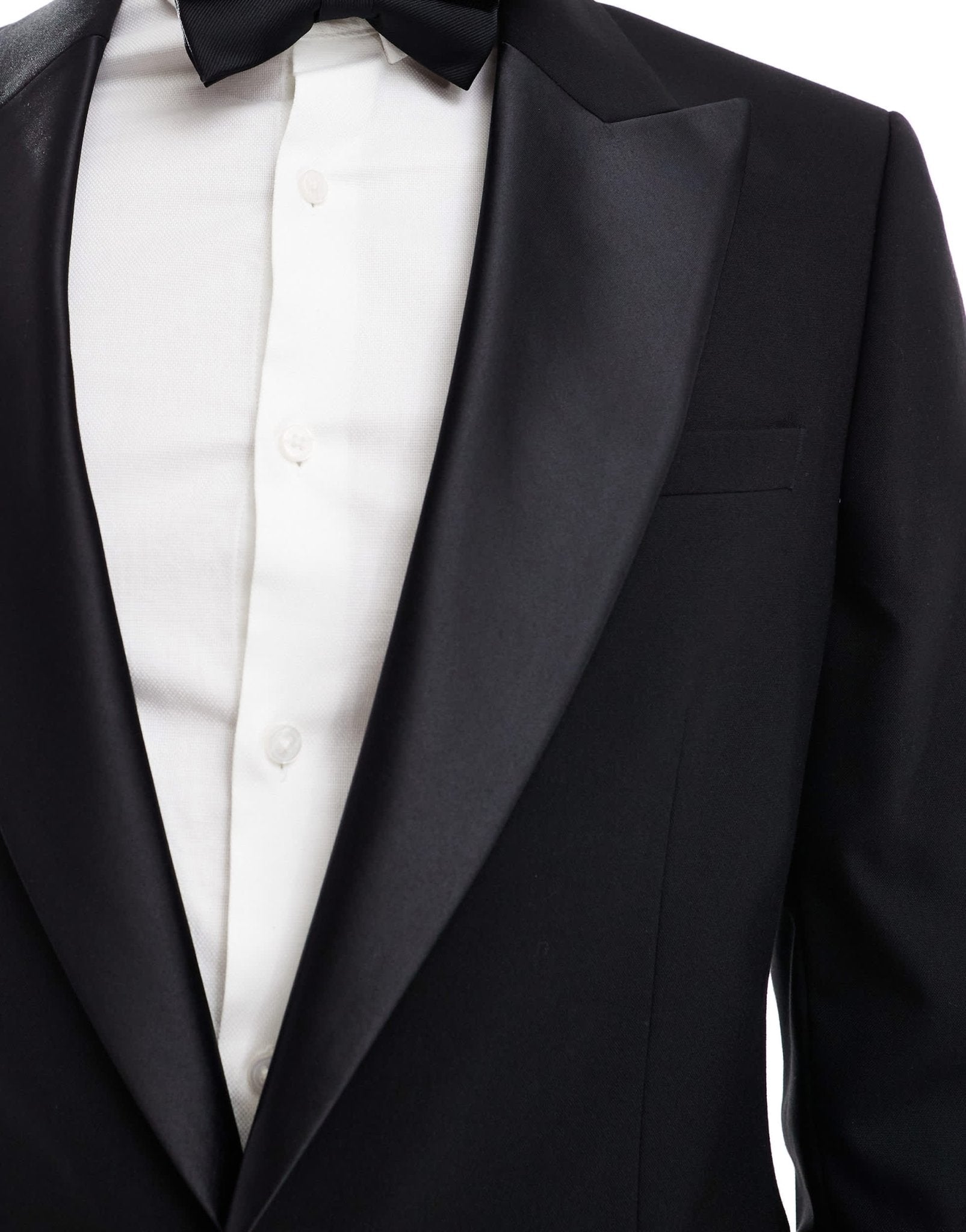 ASOS DESIGN new skinny tuxedo suit jacket with low break in black - ASOS Sample Sale EU Store