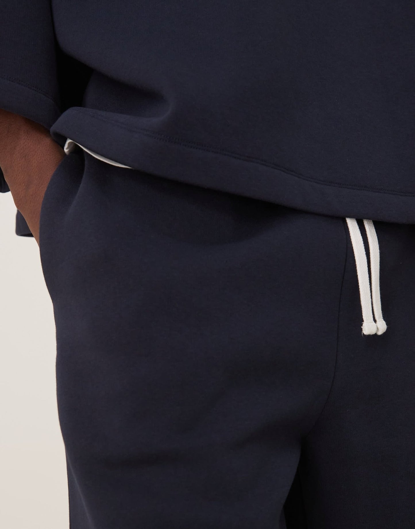 ASOS DESIGN oversized co - ord short in navy - ASOS Sample Sale EU Store