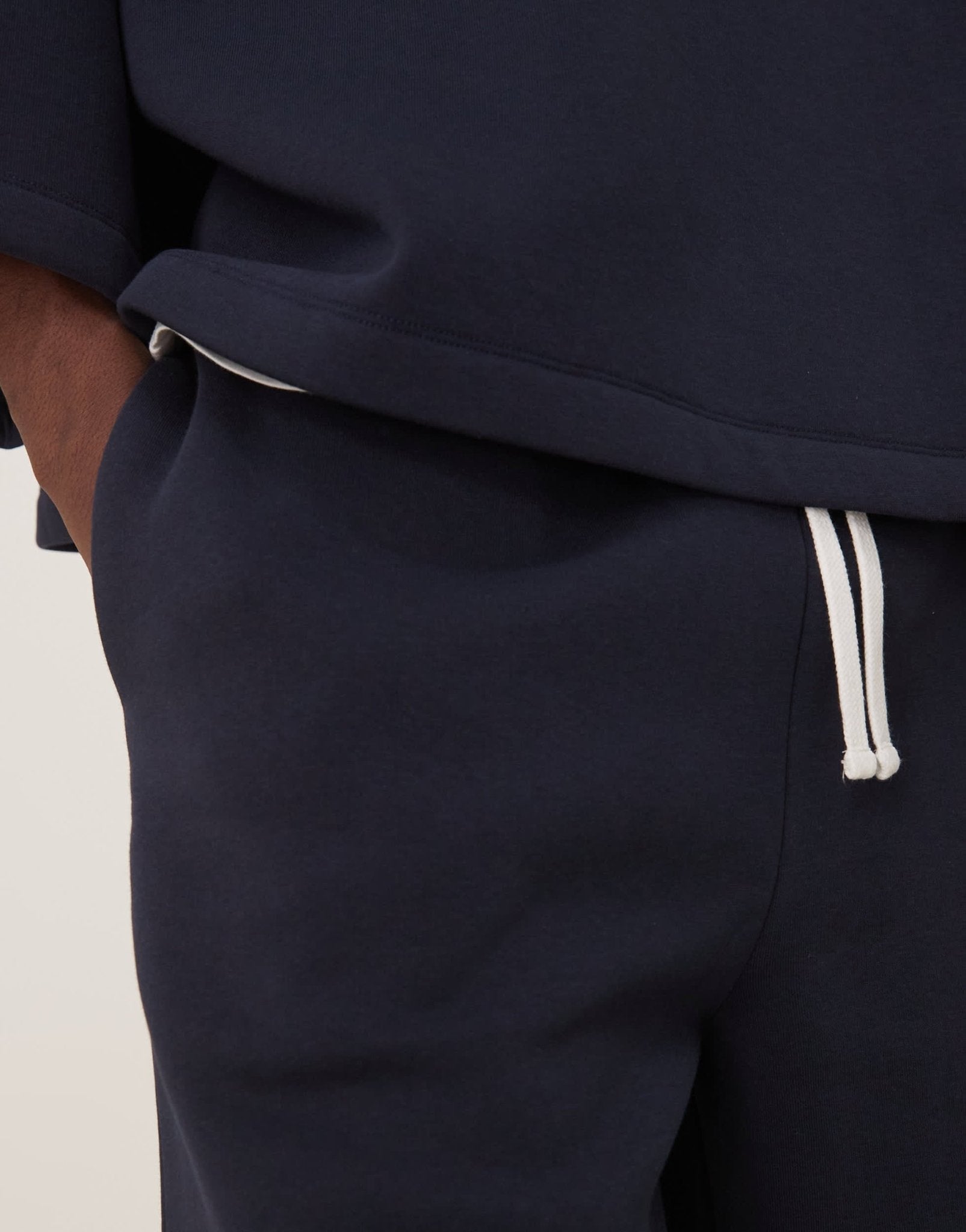 ASOS DESIGN oversized co - ord short in navy - ASOS Sample Sale EU Store