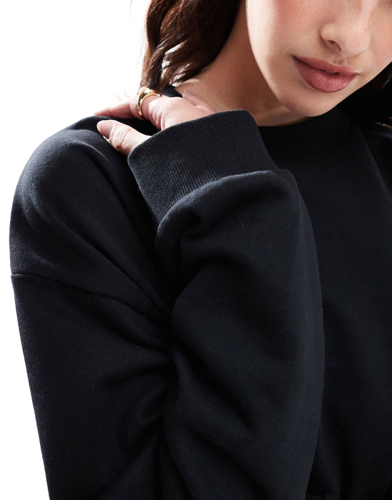 ASOS DESIGN oversized sweatshirt in black - ASOS Sample Sale EU Store