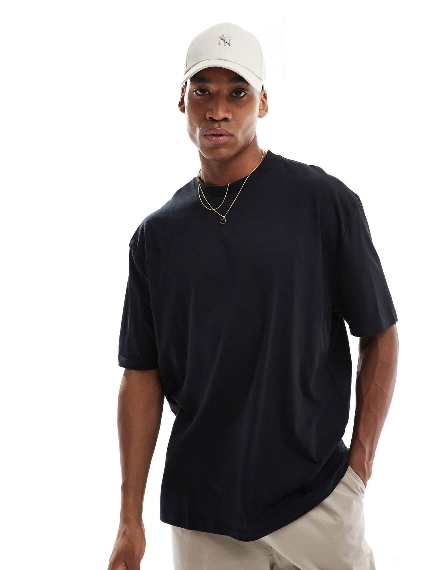 ASOS DESIGN oversized t-shirt in black with Palm Springs back print - ASOS Sample Sale EU Store