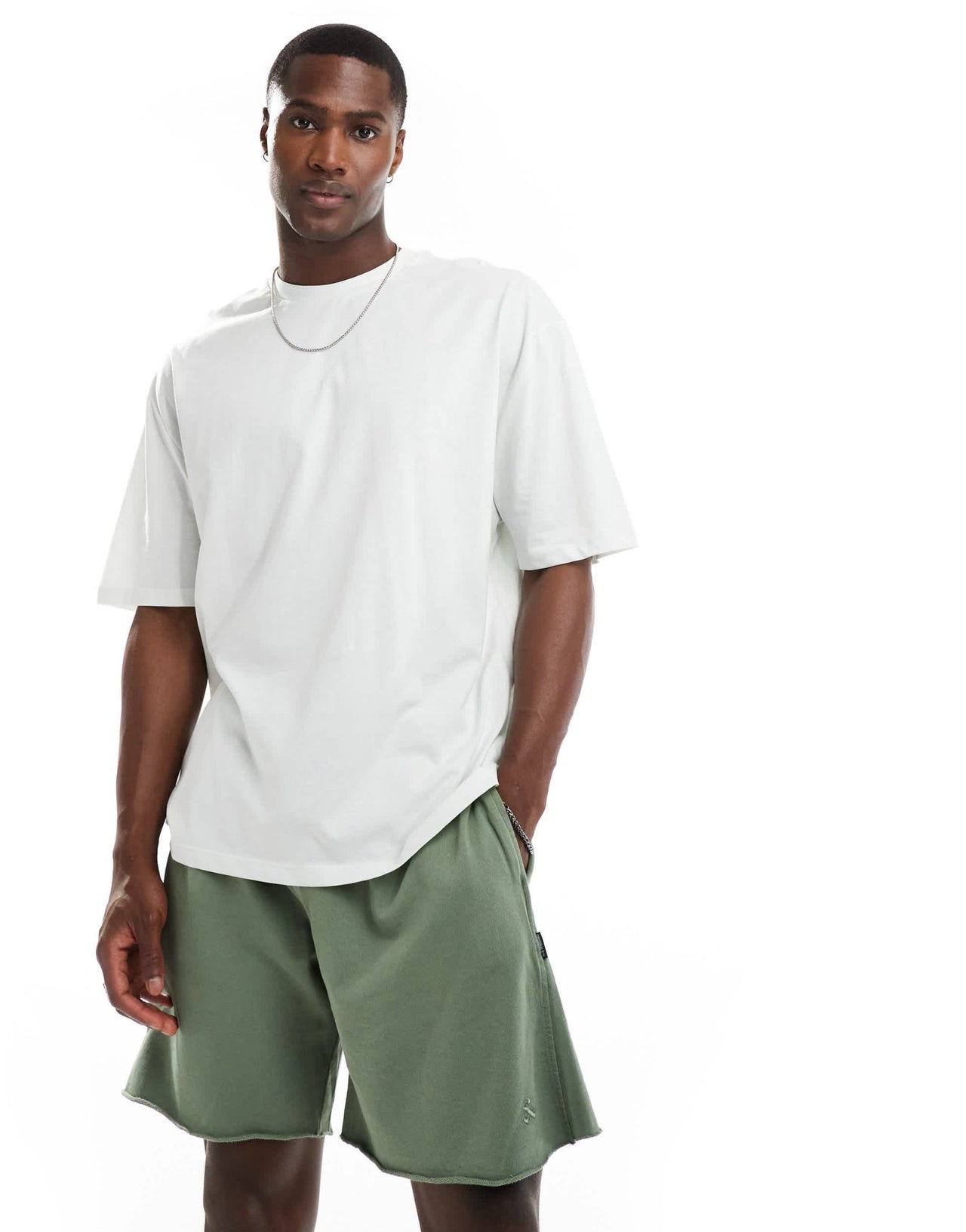 ASOS DESIGN oversized t-shirt in grey with souvenir back print - ASOS Sample Sale EU Store