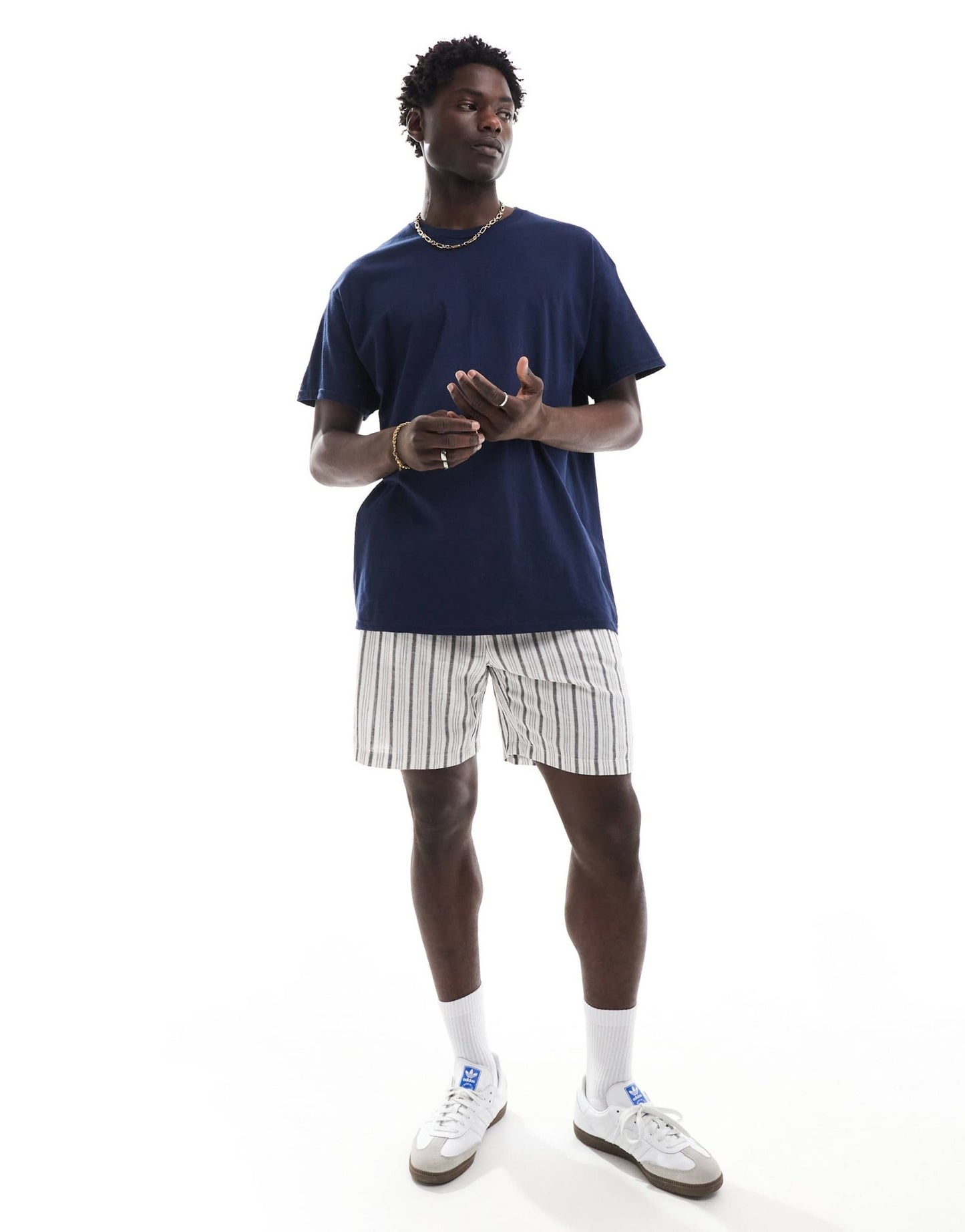 ASOS DESIGN oversized t-shirt in navy with tennis back print - ASOS Sample Sale EU Store