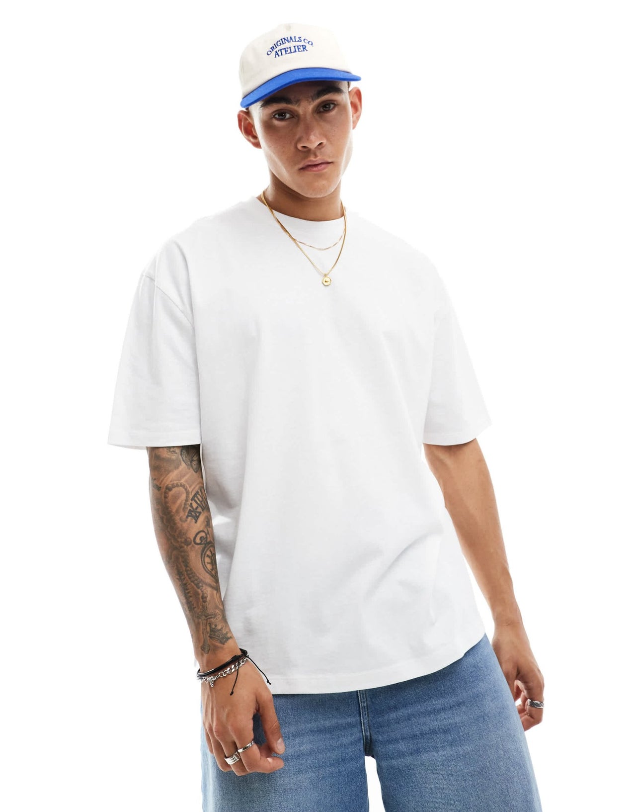 ASOS DESIGN oversized t-shirt in white with tomatoes back print - ASOS Sample Sale EU Store