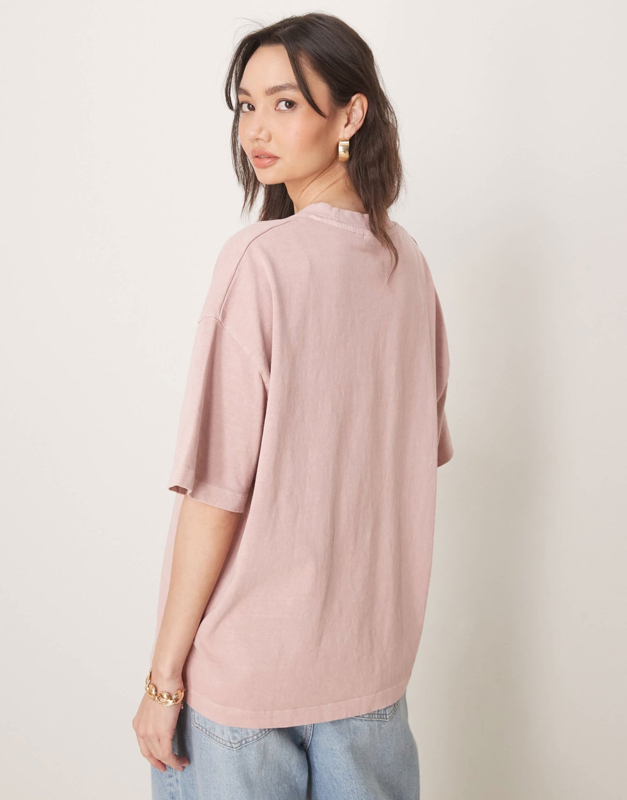 ASOS DESIGN oversized tee in cameo brown - ASOS Sample Sale EU Store