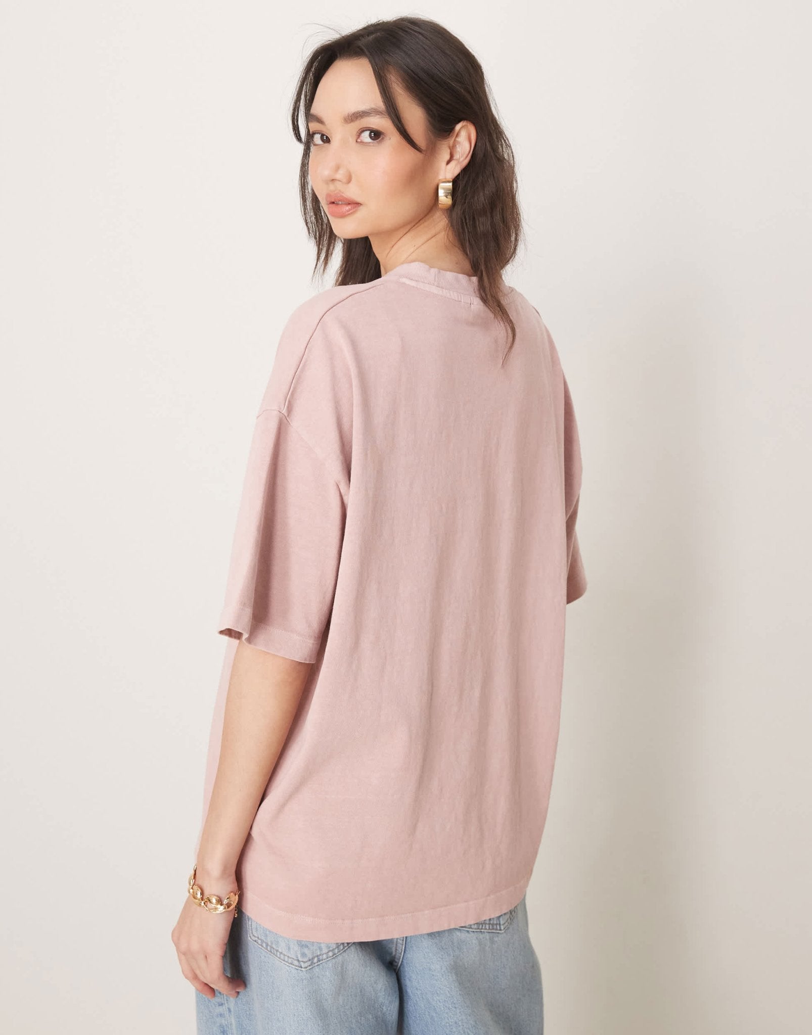 ASOS DESIGN oversized tee in cameo brown - ASOS Sample Sale EU Store