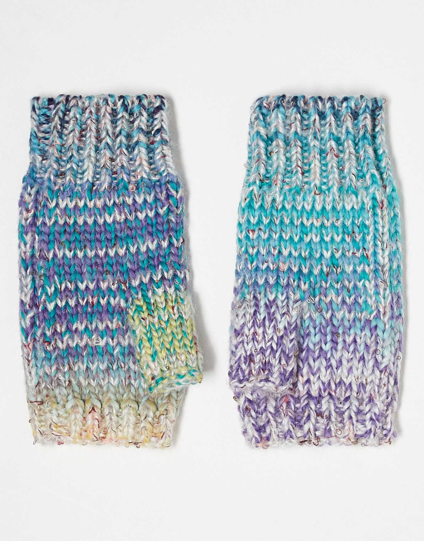 ASOS DESIGN palmwarmer in mix knit - ASOS Sample Sale EU Store