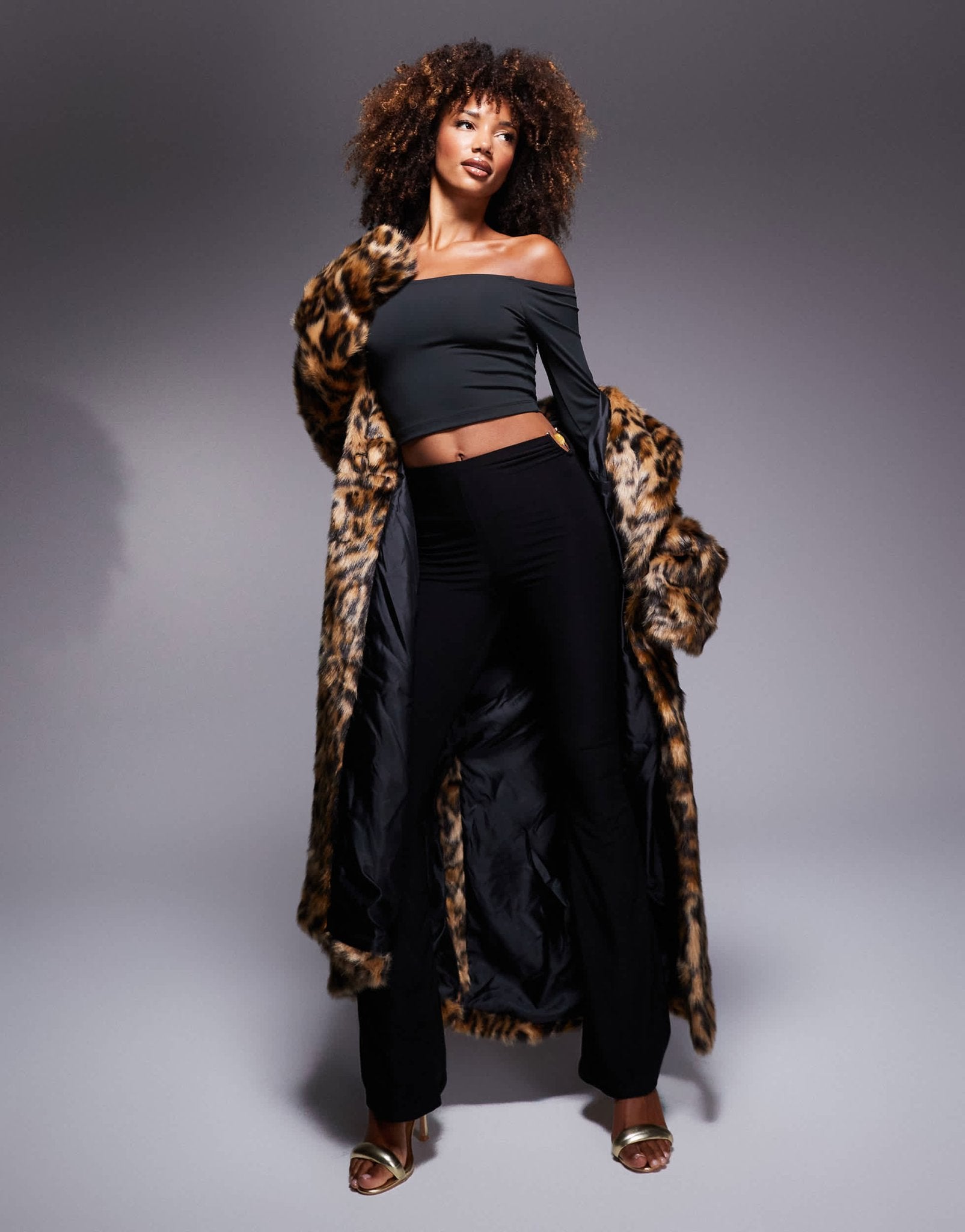 ASOS DESIGN Premium sculpting bardot top in black - ASOS Sample Sale EU Store