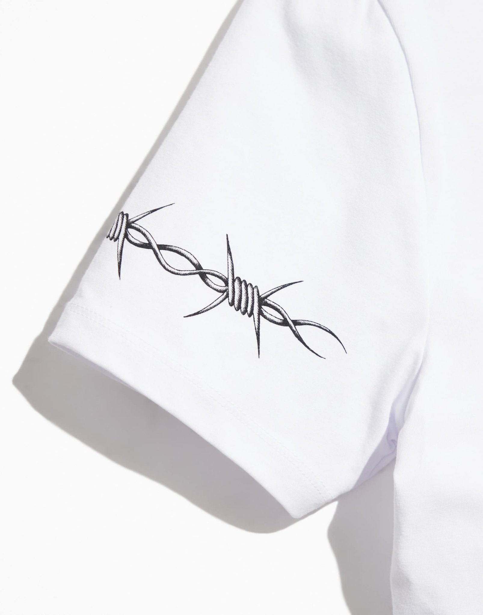 ASOS DESIGN PRIDE genderless baby tee in white with chest print - ASOS Sample Sale EU Store