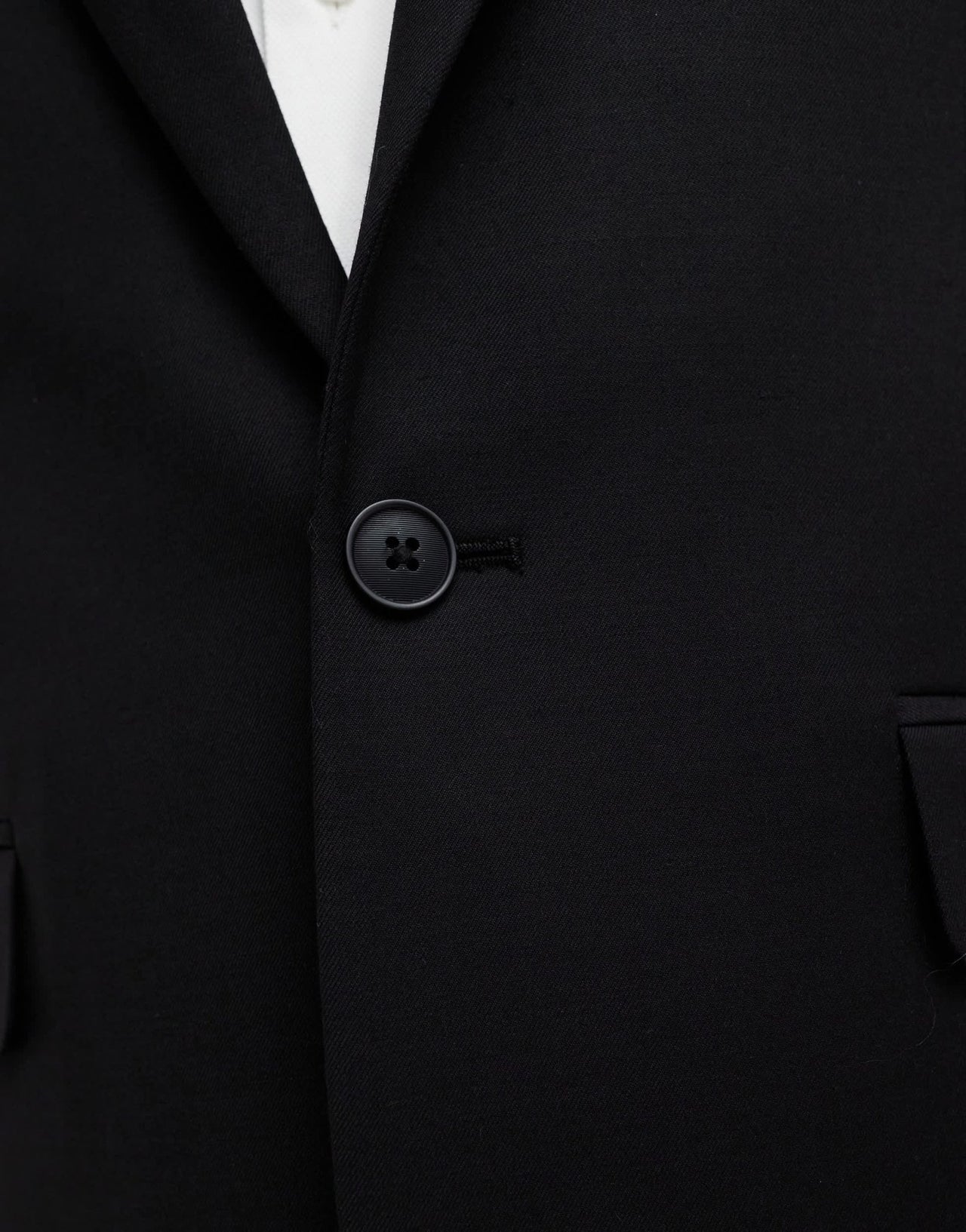 ASOS DESIGN regular fit suit jacket with wool in black - ASOS Sample Sale EU Store