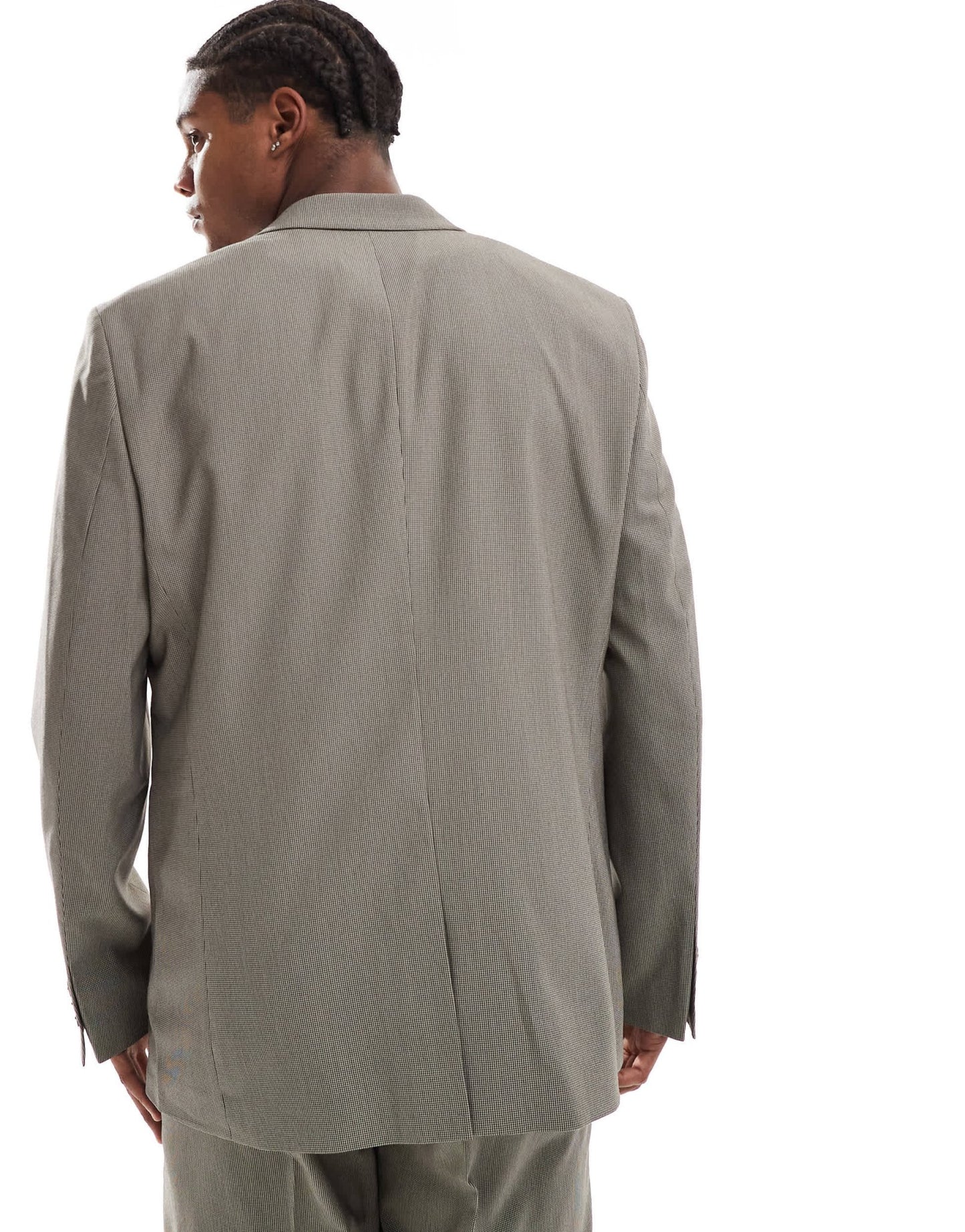 ASOS DESIGN regular suit jacket in brown puppytooth - ASOS Sample Sale EU Store