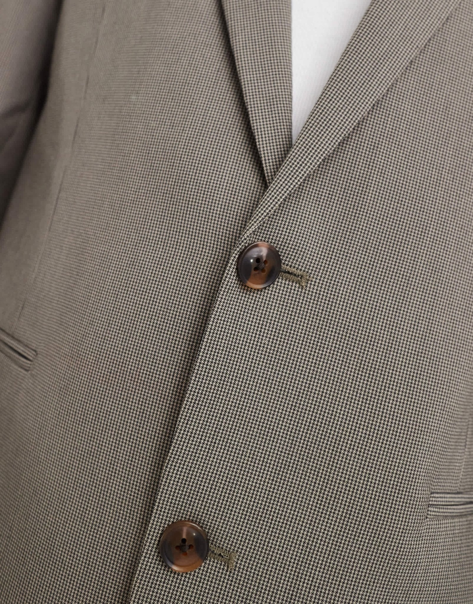 ASOS DESIGN regular suit jacket in brown puppytooth - ASOS Sample Sale EU Store