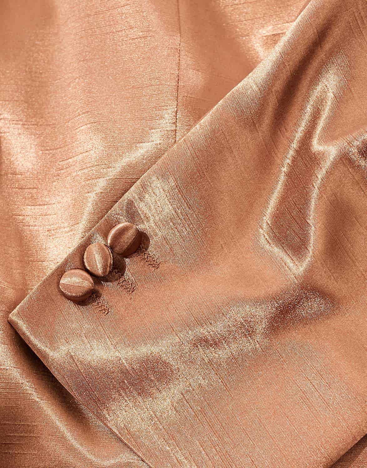 ASOS DESIGN regular suit jacket in gold satin - ASOS Sample Sale EU Store